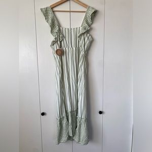 NWT Dip Eco-Friendly Maxi Dress Size Medium